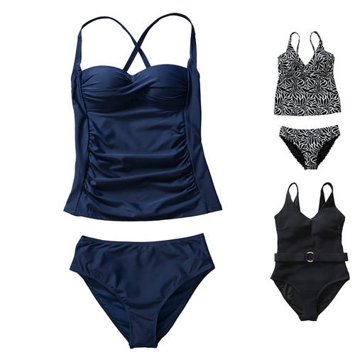 Group 1, Tankini or Swimsuit