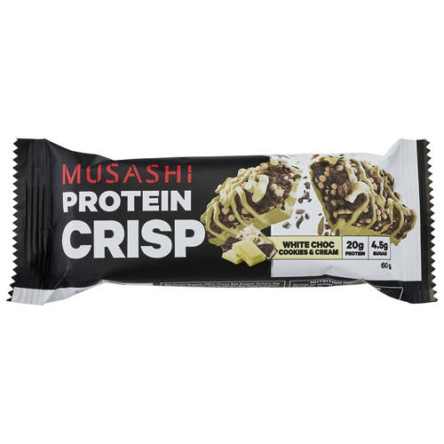 Front shot 2, Crisp Cookies and Cream Bar 60g