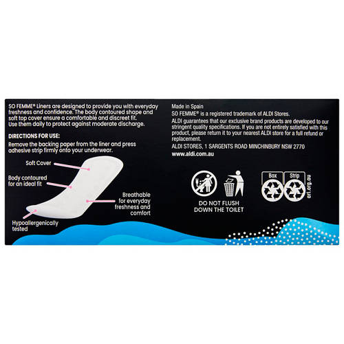 Front shot 3, Regular Liners