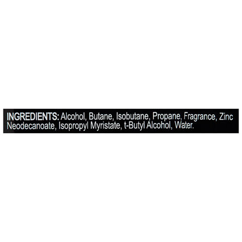 Ingredients 1, Body Spray Value Pack 2 x 106g