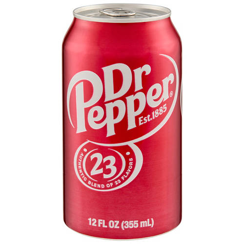 Dr Pepper 355ml Product Image Front shot 01