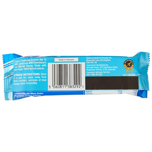 Front shot 3, Oreo Bar 60g