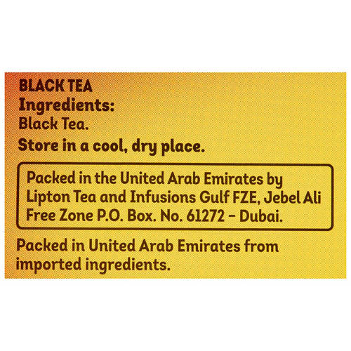 Ingredients 1, English Breakfast Tea Bags 50 Pack