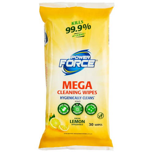 Front shot 2, Mega Cleaning Wipes 30 Pack