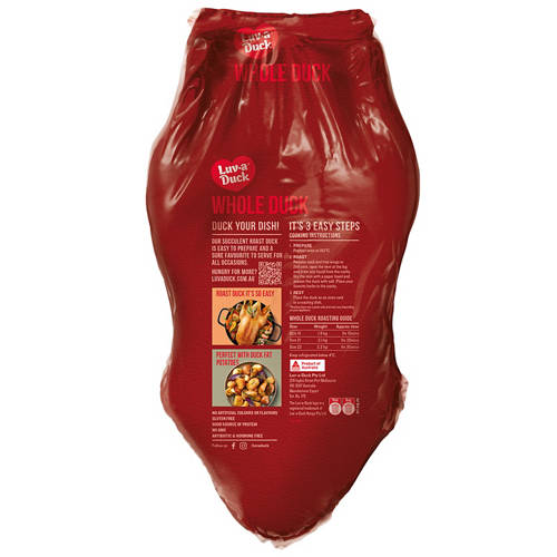 Front shot 2, Fresh Whole Duck 2.1kg