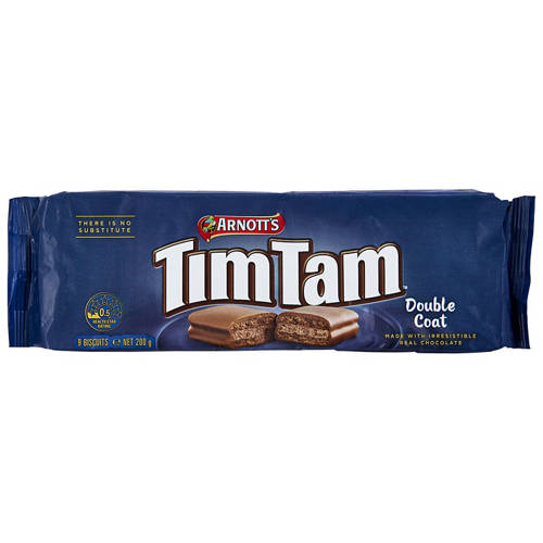 Front shot 2, Tim Tam Double Coat 200g