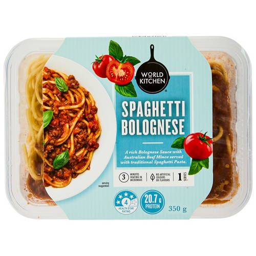 Front shot 2, Spaghetti Bolognese 350g