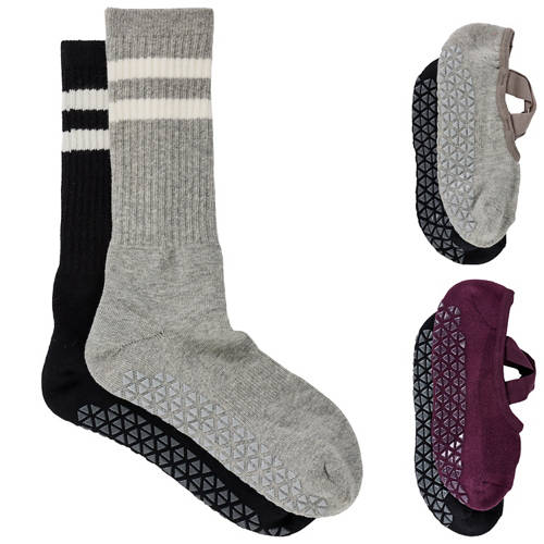 Group 1, Yoga Grip Socks 2 Pack