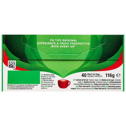 Front shot 3, Black Tea Bags 40 Pack