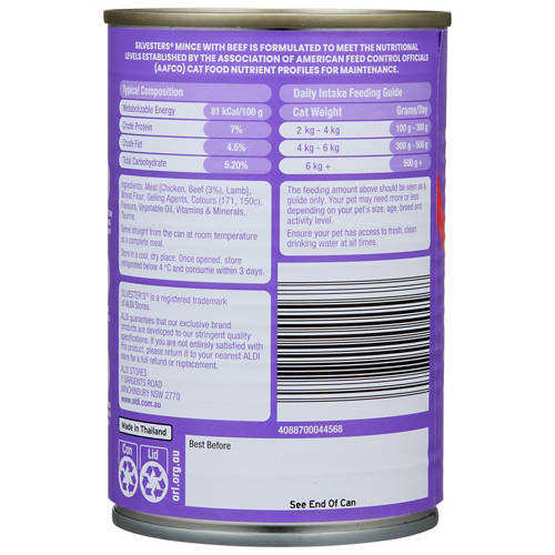 Front shot 3, Assorted Cat Food 400g