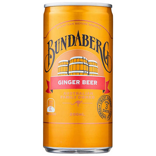 Front shot 3, Mini Cans Ginger Beer 6 x 200ml