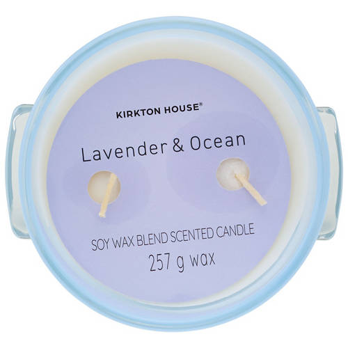 Front shot 2, Luxe Glass Candle