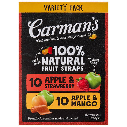 Front shot 2, Fruit Straps 20 Pack