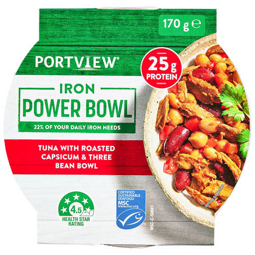 Front shot 2, Tuna Power Bowl Iron 170g
