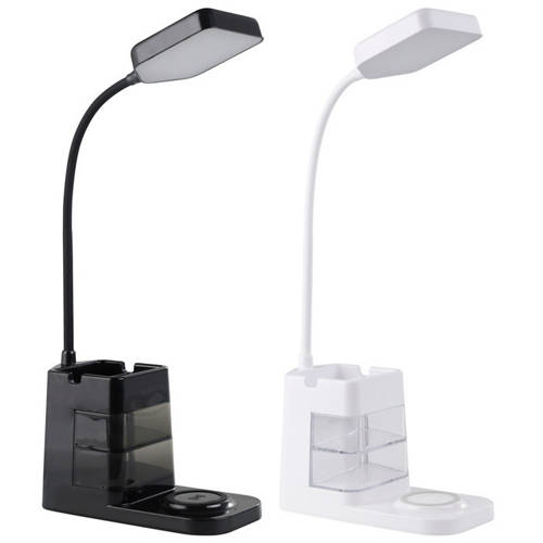 Group 1, LED Table Lamp with Wireless Charger