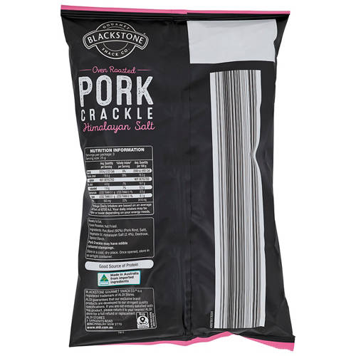 Front shot 2, Himalayan Salt Pork Crackle 75g