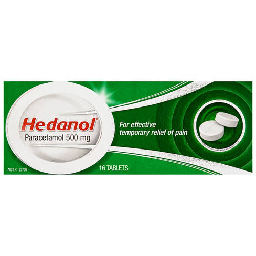 Front shot 2, Paracetamol Tablet 16 Pack