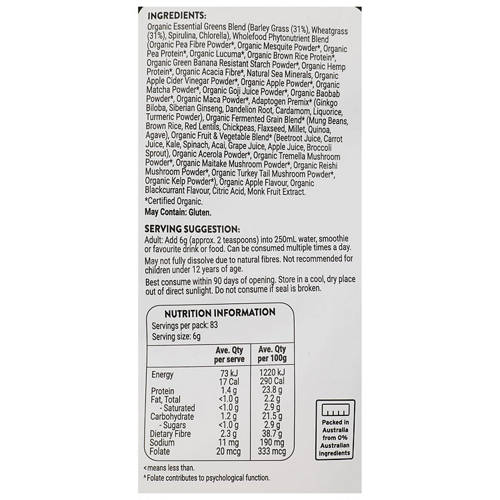 Nutrients 1, Daily Greens 500g