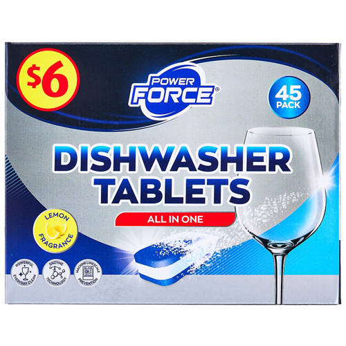 Front shot 2, Dishwashing Tablets 45 Pack