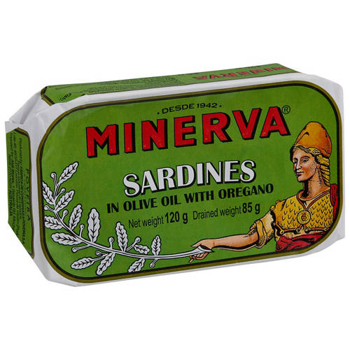Front shot 1, Olive Oil with Oregano Sardines 120g