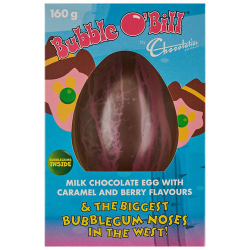 Front shot 2, Bubble O Bill Egg 160g