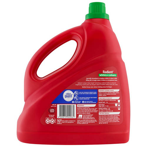 Front shot 3, Laundry Liquid Washing Detergent 4L