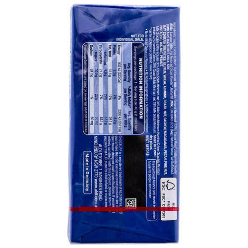 Front shot 3, Mini Hazelnut Bars 5 Pack 200g