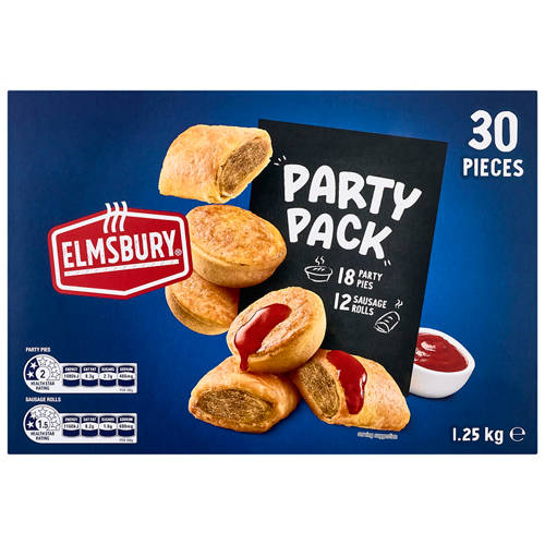 Front shot 2, Party Pack 30 Pack 1.25kg