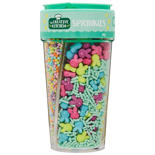 Front shot 2, Easter Sprinkle Jars 143/ 162g