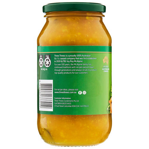 Front shot 3, Sweet Mustard Pickles 520g