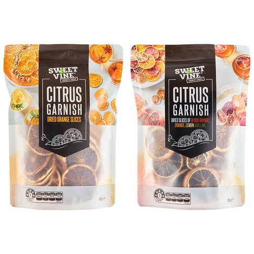 Group 1, Dried Orange Garnish 100g