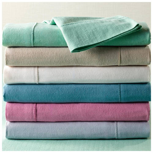 Organic Cotton Flannelette Sheet Set - Queen Size