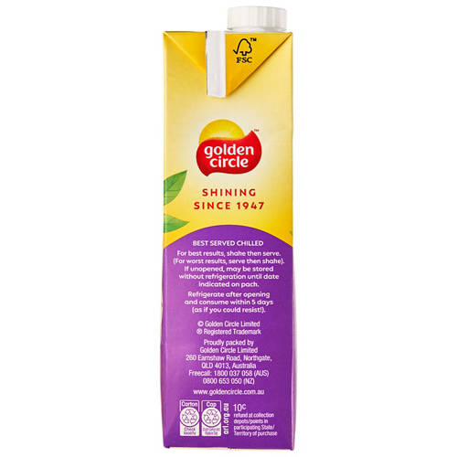 Front shot 3, Golden Pash Fruit Drink 1L