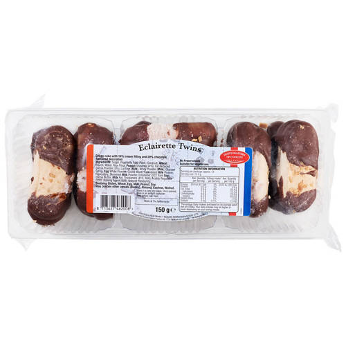 Front shot 2, Eclairette Twins 150g