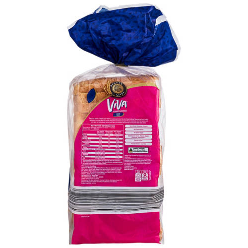 Front shot 2, Viva White High Fibre Vitamins & Minerals Sandwich 700g