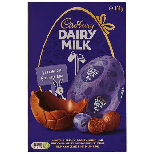 Front shot 2, Dairy Milk Gift Box 168g