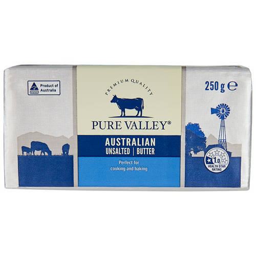 Front shot 3, Unsalted Butter 250g