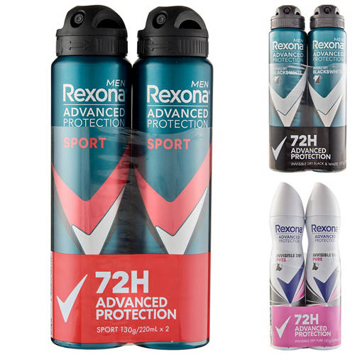 Group 1, Advanced Protection Antiperspirant 72 Hour 2 Pack 127g/130g