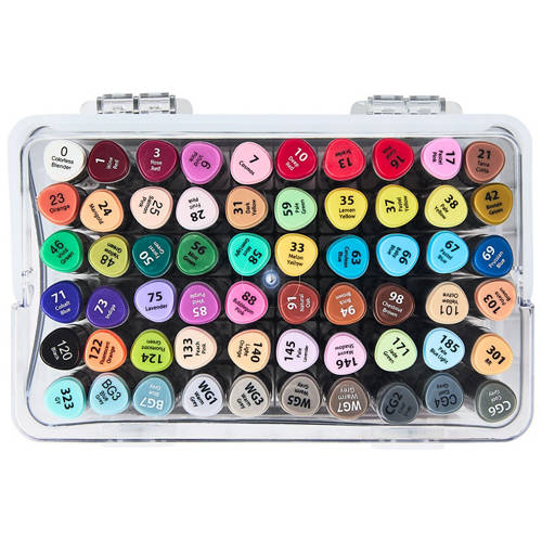 Front shot 3, Graphic Markers 60 Pack
