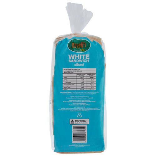 Front shot 2, White Sandwich Bread 700g