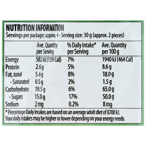 Nutrients 1, Torroncini Con Mandorle Mini Soft Nougat Almonds and Pistachios 130g
