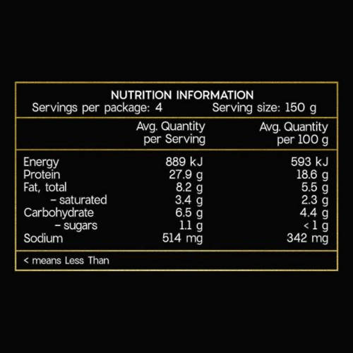 Nutrients 1, Pork Loin Roast Marinated 600g