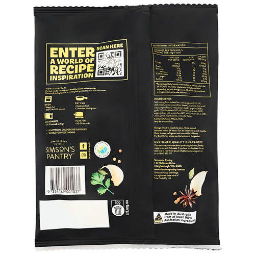 Front shot 2, Mini Garlic Naan 5 Pack
