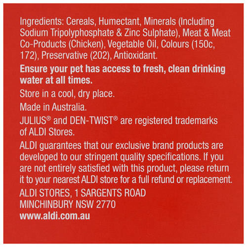 Ingredients 1, Dentwists 28 Pack