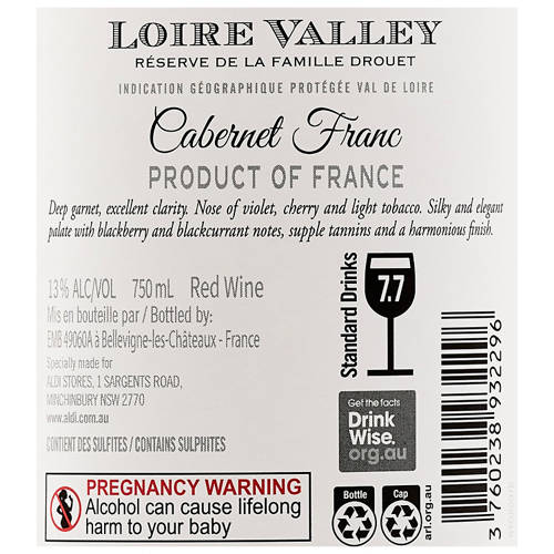 Nutrients 1, Chenin Blanc White Wine 750ml