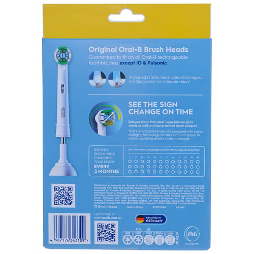Front shot 3, Everyday Clean Replacement Heads 12 Pack