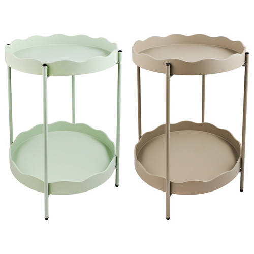 Group 1, Scallop Side Table