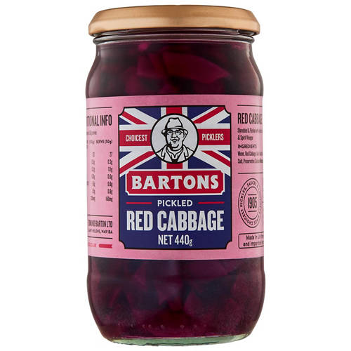 Front shot 2, Pickled Red Cabbages 440g