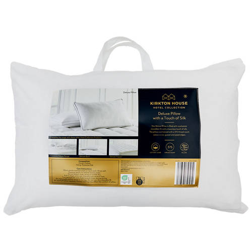 Front shot 3, Deluxe Pillow with a Touch of Silk