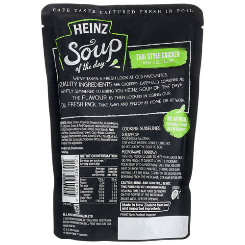 Front shot 2, Thai Style Chicken with Chilli Lime Soup 430g